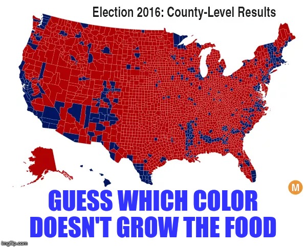 GUESS WHICH COLOR DOESN'T GROW THE FOOD | made w/ Imgflip meme maker