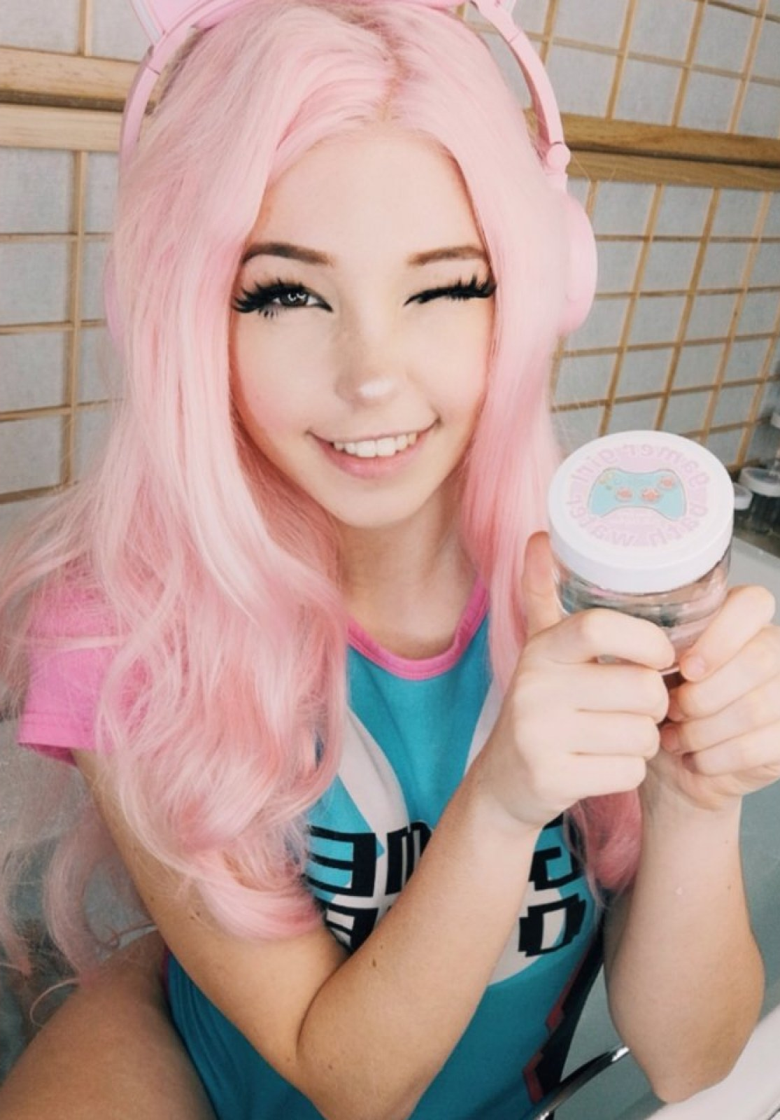 High Quality Belle Delphine Bath Water Blank Meme Template