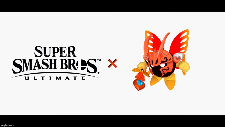 We need to get a morpho knight color for meta knight! (We could also improve DMK and GK skins) | image tagged in super smash bros ultimate x blank | made w/ Imgflip meme maker