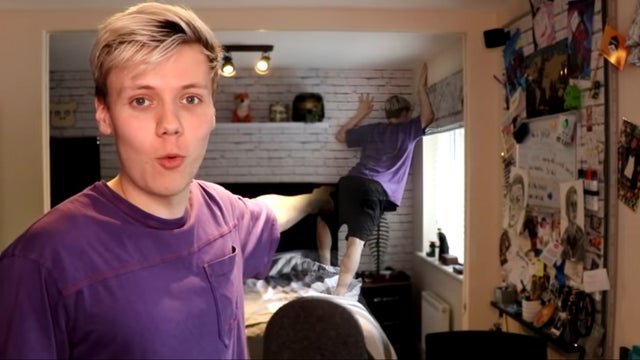 Pyrocyinical Pointing to Pyro in Corner Blank Meme Template