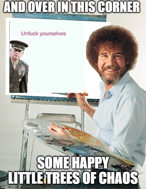 Bob Ross Blank Canvas Imgflip