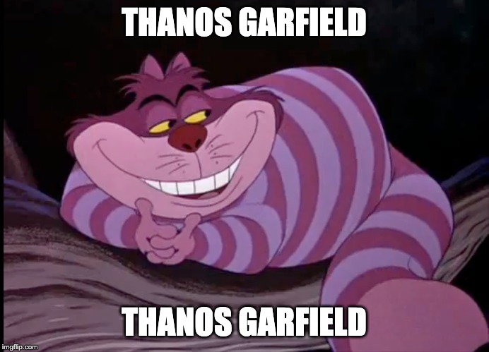 Chelsea Cat logo | THANOS GARFIELD THANOS GARFIELD | image tagged in chelsea cat logo | made w/ Imgflip meme maker