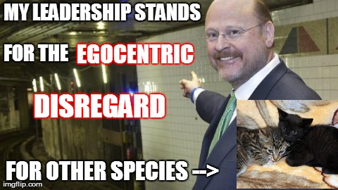 MY LEADERSHIP STANDS FOR OTHER SPECIES --> FOR THE  DISREGARD EGOCENTRIC | image tagged in lhota | made w/ Imgflip meme maker