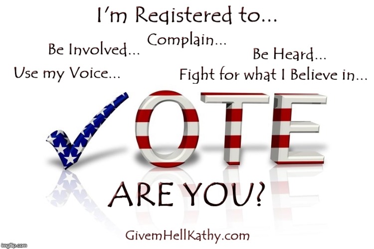 I'm Registered to Vote, are you? | image tagged in oklahoma,court,corruption,supreme court | made w/ Imgflip meme maker