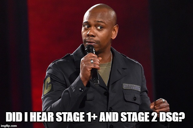 DID I HEAR STAGE 1+ AND STAGE 2 DSG? | made w/ Imgflip meme maker
