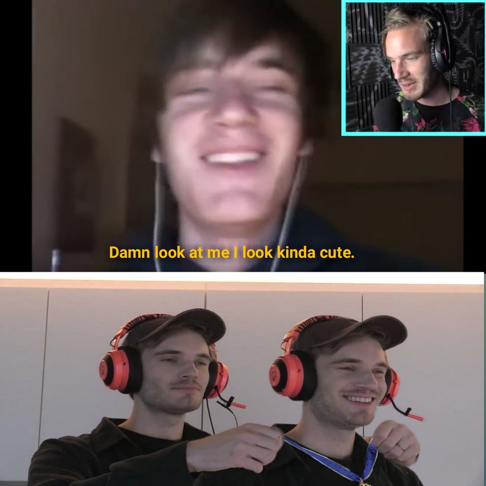 High Quality pewds Blank Meme Template