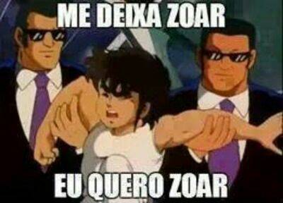 me deixa zoar Blank Meme Template