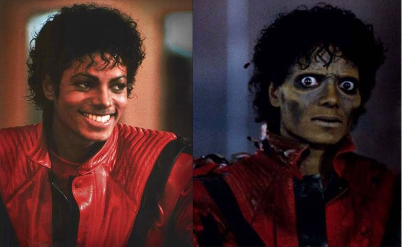 Thriller (Before & After) Blank Meme Template