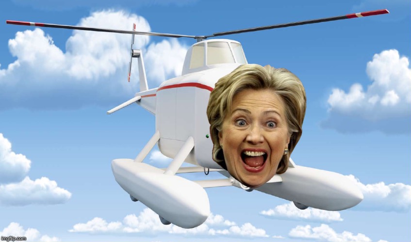 Hillary Copter Blank Meme Template