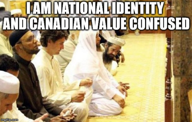TRUDEAU'S MEDITATION | image tagged in loud_voice | made w/ Imgflip meme maker