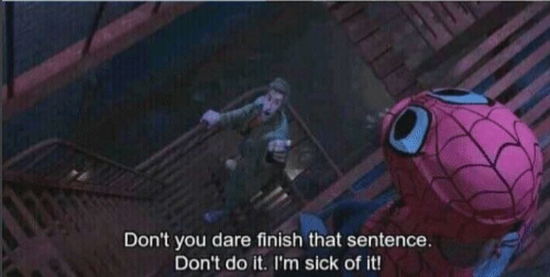I'm sick of it Blank Meme Template