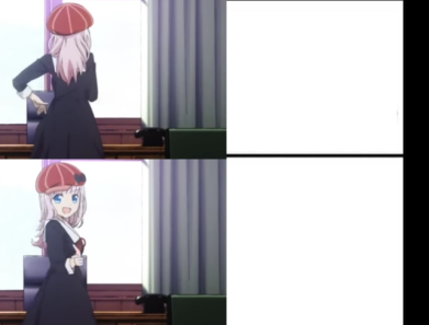 High Quality Chika Ricardo Blank Meme Template