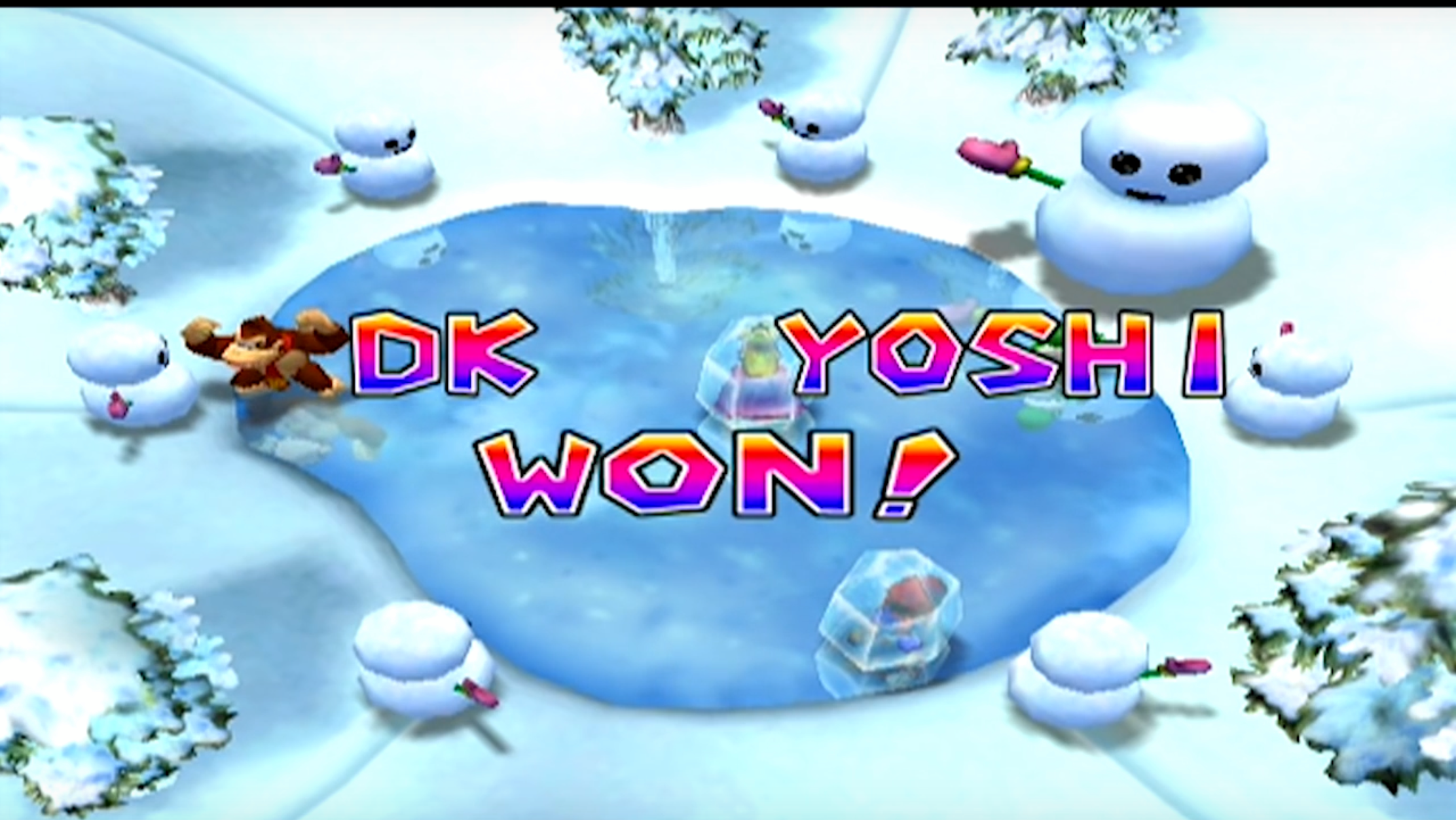 High Quality VICTORY IN MARIO PARTY!! Blank Meme Template