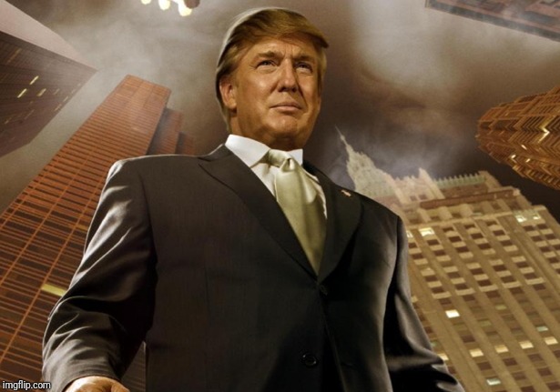 Trump-man | image tagged in trump-man | made w/ Imgflip meme maker