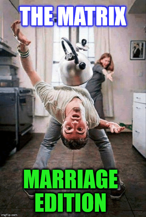 THE MATRIX; MARRIAGE EDITION | made w/ Imgflip meme maker