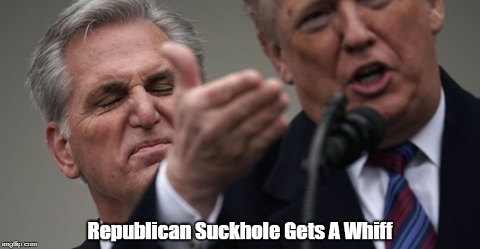 Republican Suckhole Gets A Whiff | made w/ Imgflip meme maker