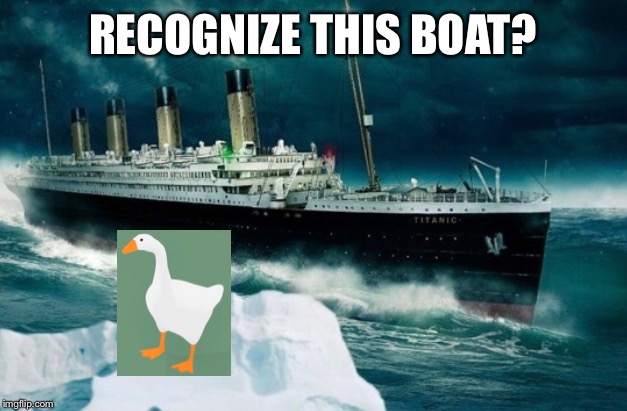 RECOGNIZE THIS BOAT? | made w/ Imgflip meme maker