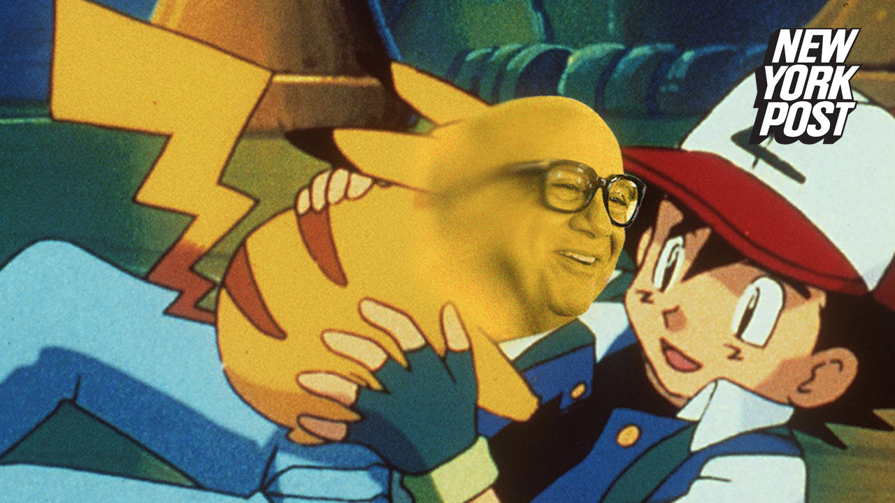 High Quality Danny DeVito Pikachu Blank Meme Template