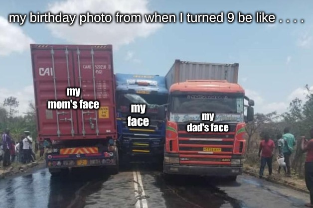 my mom's face; my dad's face; my face | image tagged in memes,kids | made w/ Imgflip meme maker