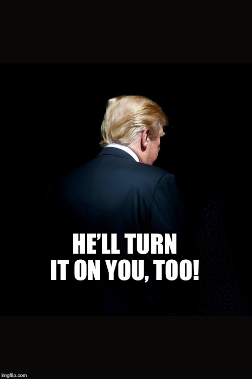JUDAS! | HE’LL TURN IT ON YOU, TOO! | image tagged in donald trump,kurds,betrayal,impeach | made w/ Imgflip meme maker