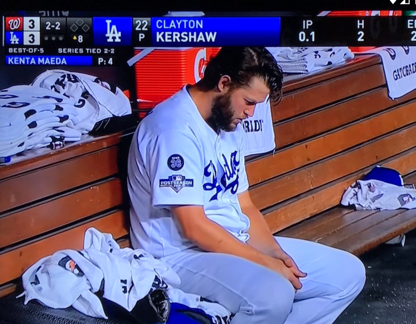 Lonely Kershaw Blank Meme Template