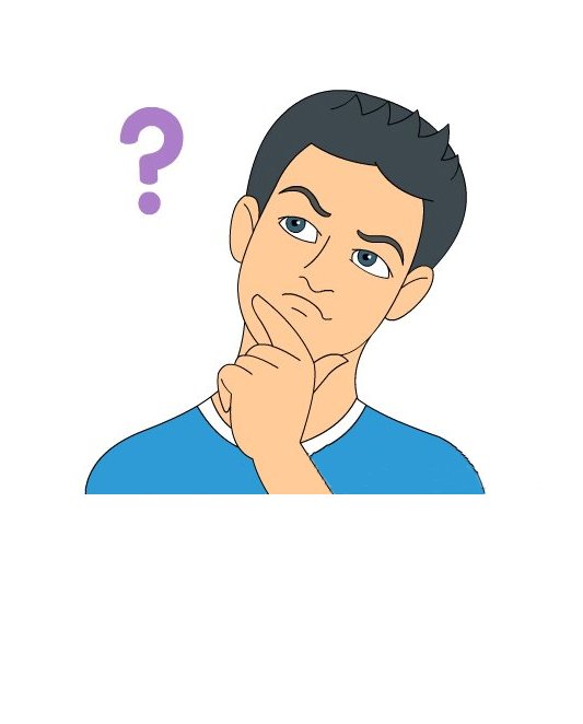 Thinking guy meme face for any design Royalty Free Vector