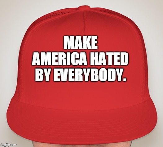 High Quality MAGA hat Blank Meme Template