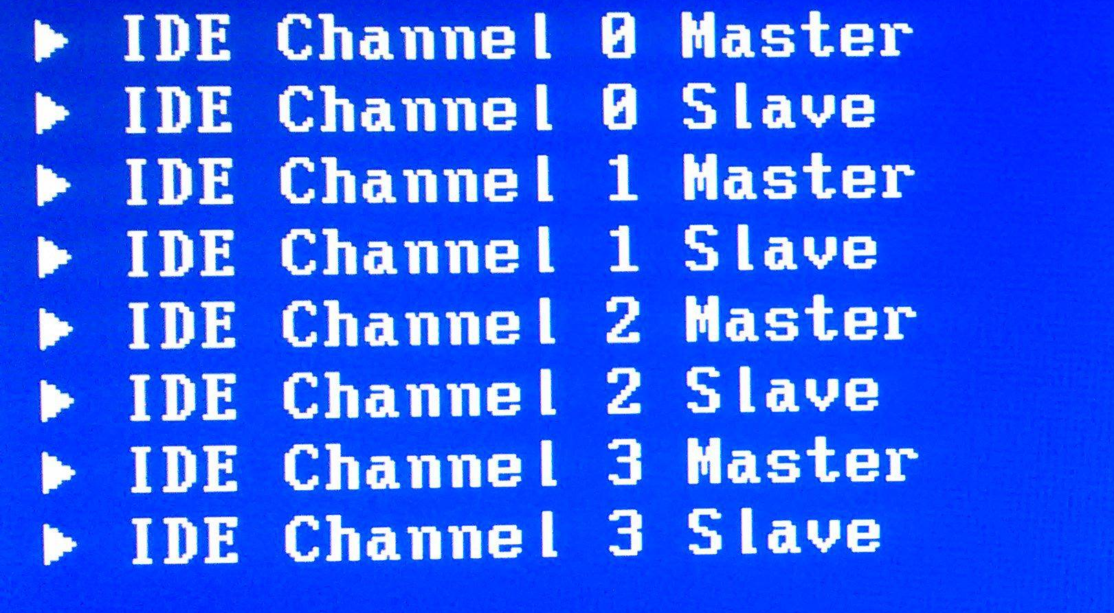 High Quality IDE BIOS Blank Meme Template
