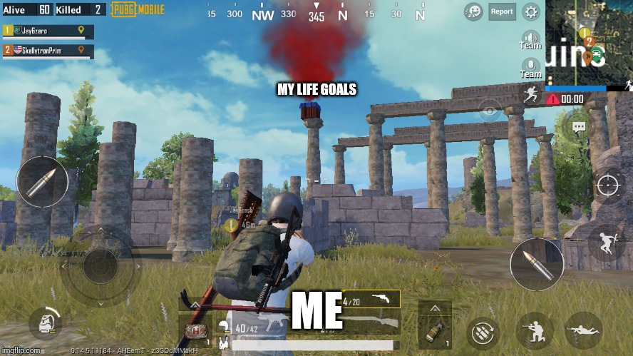 MY LIFE GOALS; ME | image tagged in unlucky,memes | made w/ Imgflip meme maker