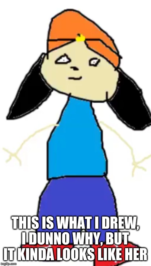 THIS IS WHAT I DREW,
I DUNNO WHY, BUT IT KINDA LOOKS LIKE HER | made w/ Imgflip meme maker