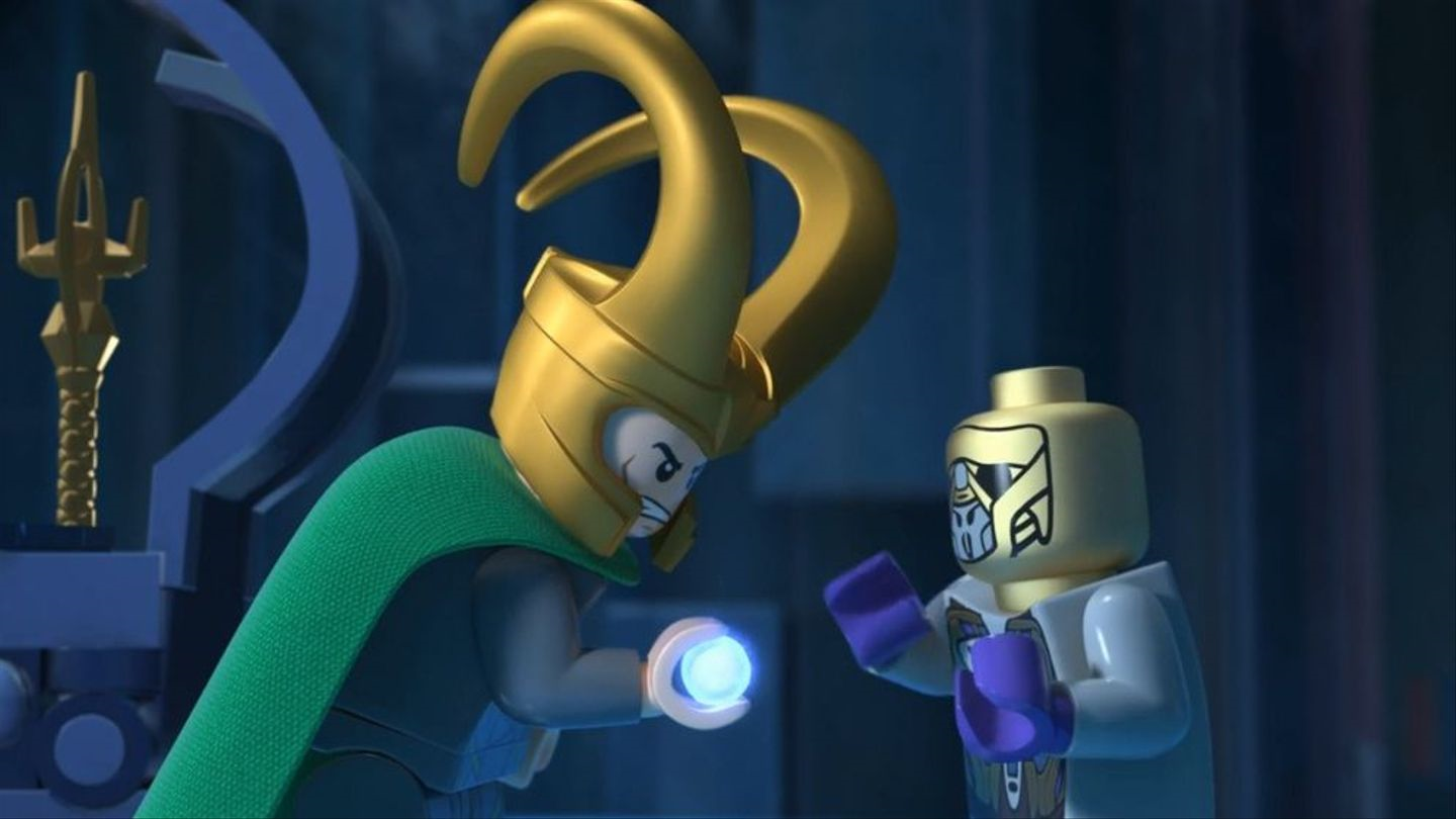 Loki takes something from Chitauri Blank Meme Template