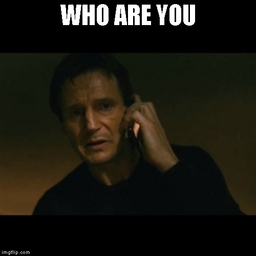 Liam Neeson Taken Meme | WHO ARE YOU | image tagged in memes,liam neeson taken | made w/ Imgflip meme maker