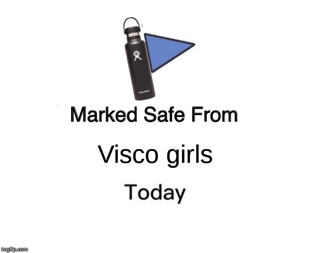 Marked Safe From | Visco girls | image tagged in memes,marked safe from | made w/ Imgflip meme maker