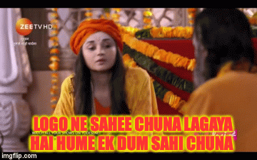 LOGO NE SAHEE CHUNA LAGAYA HAI HUME EK DUM SAHI CHUNA | image tagged in gifs | made w/ Imgflip video-to-gif maker