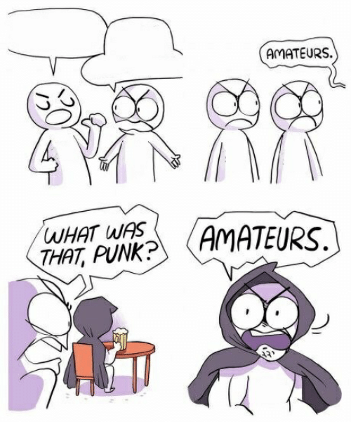 Amateurs Blank Meme Template