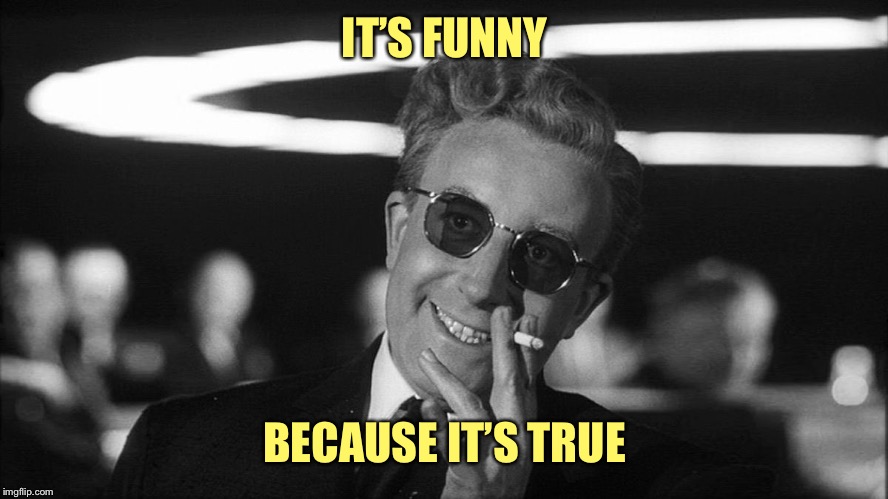Doctor Strangelove says... | IT’S FUNNY BECAUSE IT’S TRUE | made w/ Imgflip meme maker