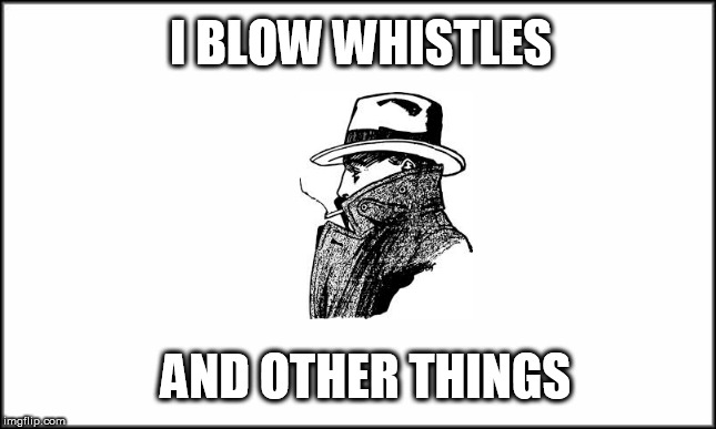 plain white | I BLOW WHISTLES; AND OTHER THINGS | image tagged in plain white | made w/ Imgflip meme maker