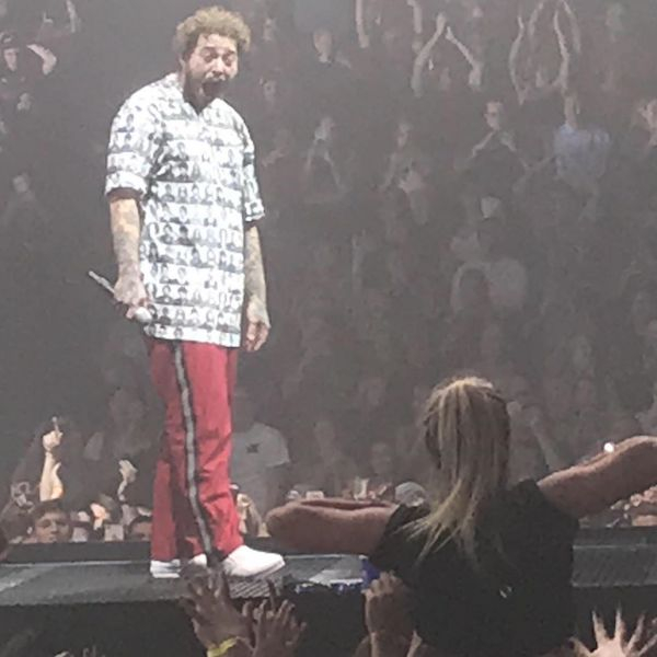 Shocked post malone Blank Meme Template