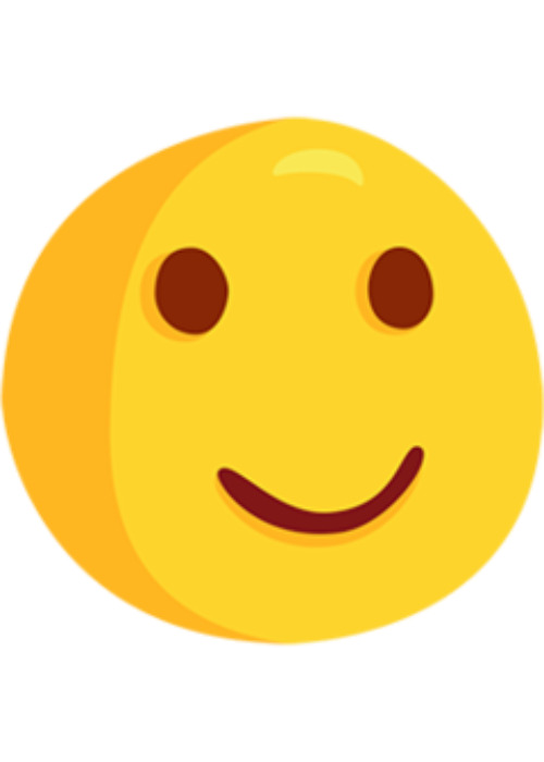 High Quality Facebook Emoji Smile Blank Meme Template
