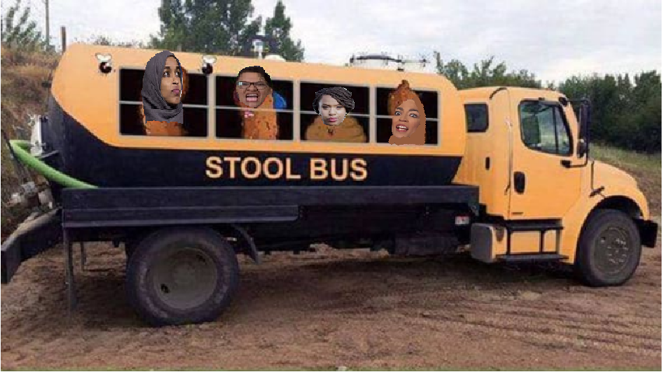 stool bus Blank Meme Template