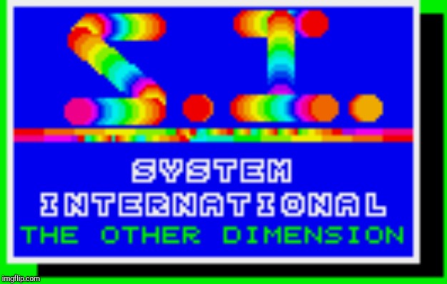 System International logo | image tagged in super international logo | made w/ Imgflip meme maker