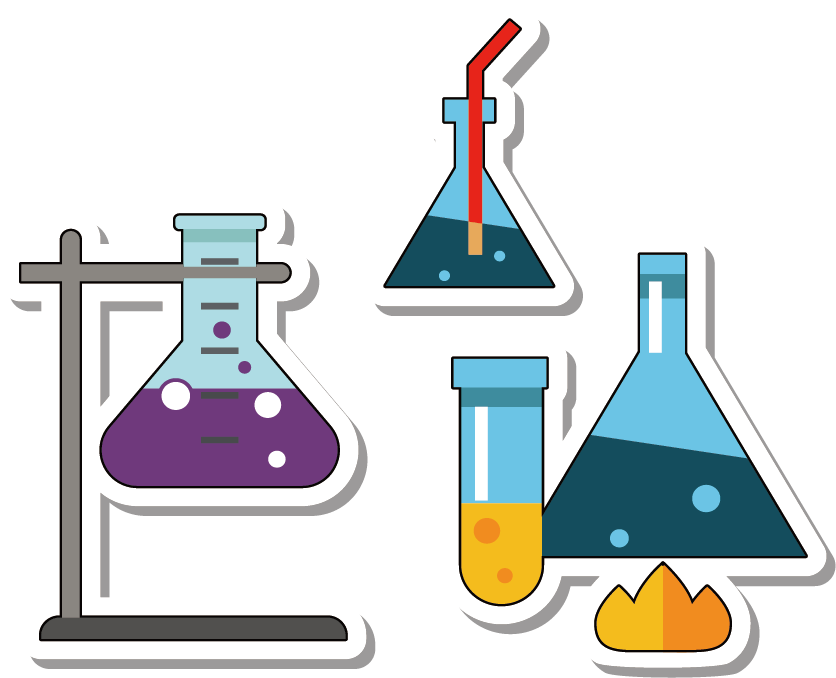 Chemistry icons Blank Meme Template