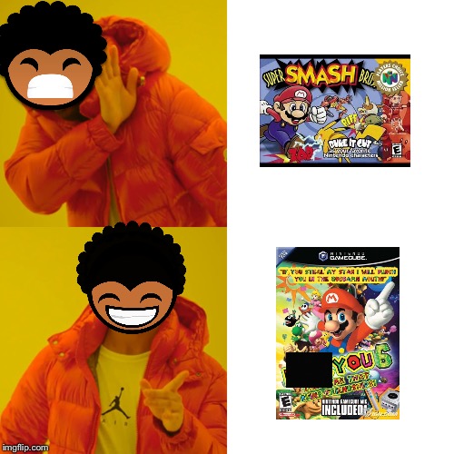 Mario Memes #01 | image tagged in memes,drake hotline bling | made w/ Imgflip meme maker