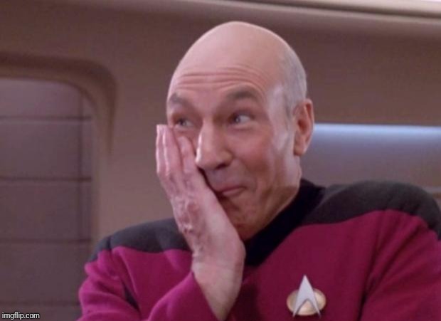 Picard smirk | image tagged in picard smirk | made w/ Imgflip meme maker