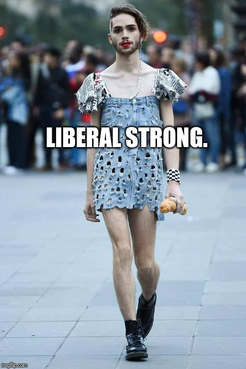 Cuckolding: What the left does best. | LIBERAL STRONG. | image tagged in cuck,cuckold,stupid liberals,transsexual,tranny,leftists | made w/ Imgflip meme maker