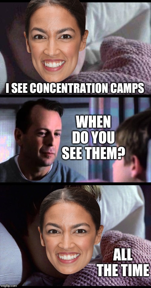 I SEE CONCENTRATION CAMPS; WHEN DO YOU SEE THEM? ALL THE TIME | image tagged in political correctness | made w/ Imgflip meme maker