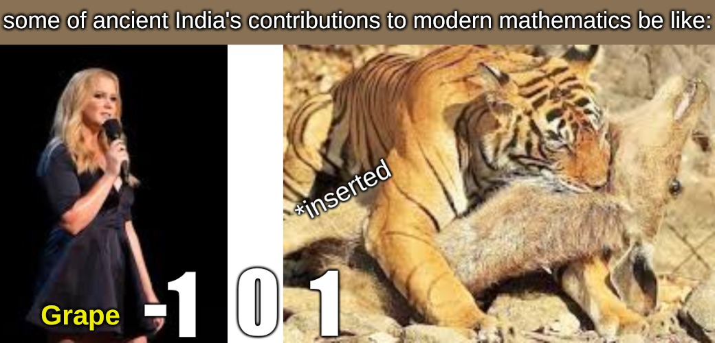 some of ancient India's contributions to modern mathematics be like: | image tagged in memes,school | made w/ Imgflip meme maker