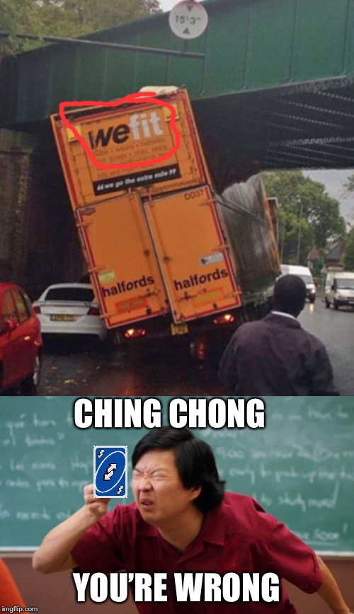 Maybe your brand name brings you bad luck | CHING CHONG; YOU’RE WRONG | image tagged in tiny piece of paper | made w/ Imgflip meme maker