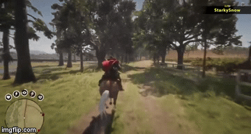 Well, He Was Drinking........ | image tagged in gifs,video game | made w/ Imgflip video-to-gif maker