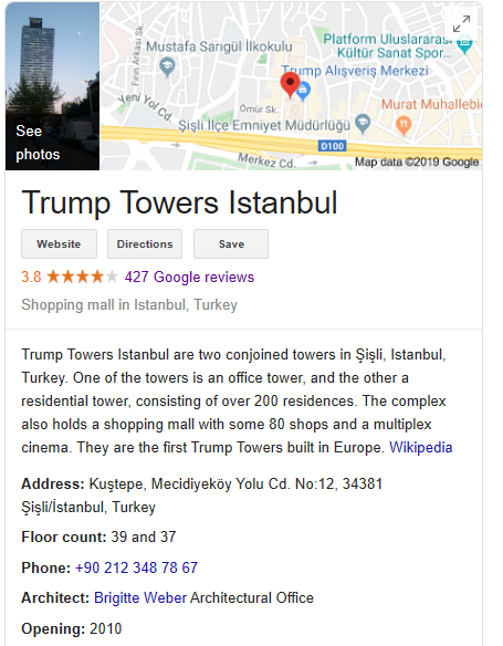 High Quality Trump Tower Istanbul Blank Meme Template